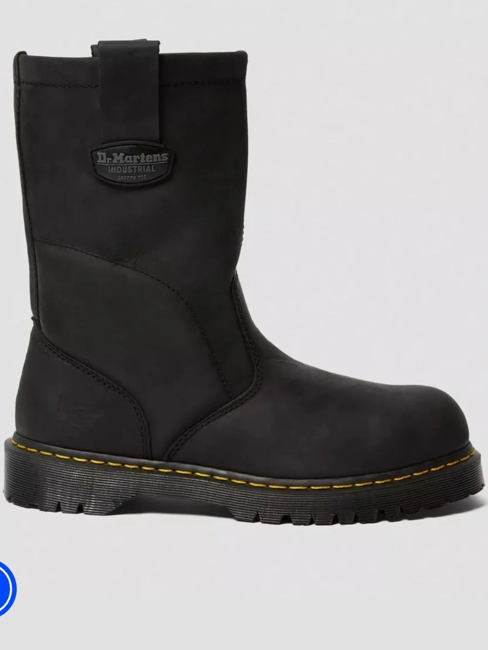 Dr. Martens NEW Icon 2295 Greasy Leather Steel Toe Work Boot Size 10